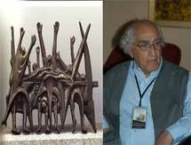 محمد غني حكمت امام احد اعماله