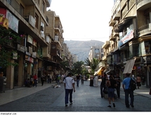 سوق الصالحية الشهير في قلب دمشق