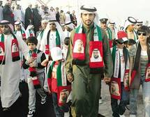 مسيرات - رسمية و شعبية - بمناسبة العيد الوطني الاماراتي