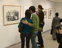 رسام امريكي من أصل روسي يقدم رؤيته لغوغول في متحف بوشكين بموسكو