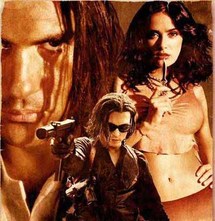 سلمى الحايك وجوني ديب في ملصق دعائي للفيلم