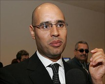 نجل الزعيم الليبي سيف الاسلام القذافي نجل الزعيم الليبي سيف الاسلام القذافي