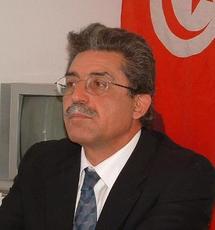 رشيد خشانة بين اعضاء اللجنة الوطنية لحرية التعبير