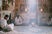 دير مار موسى الحبشي الاثري الذي يقع في منطقة النبك السورية