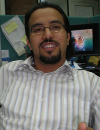 المخرج الشاب اكرم العدواني