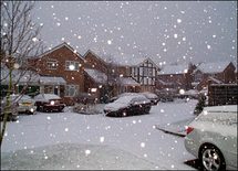 تساقط كثيف للثلوج في اوربا