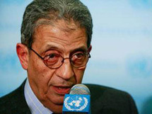 الأمين العام لجامعة الدول العربية عمرو موسى