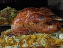 شيخ موائد الأعياد ....طريقة مبسطة لتحضير ديك رومي محمر