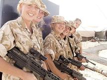 المجندات بالعراق