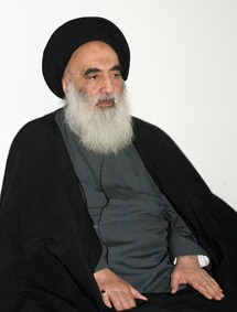 المرجع الشيعي علي السيستاني