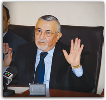 عبد الواحد راضي وزير العدل المغربي