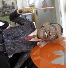 دمية على شكل الرئيس الأمريكي باراك أوباما