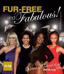 صورة ميشيل أوباما كما ظهرت في الإعلان