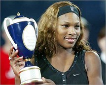 الاميركية سيرينا وليامس المصنفة اولى