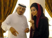 مشهد من المسلسل السعودي سطوة المال