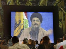 السيد حسن نصر الله على قناة المنار السيد حسن نصر الله على قناة المنار