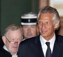 رئيس الوزراء الفرنسي الاسبق دومينيك دو فيلبان