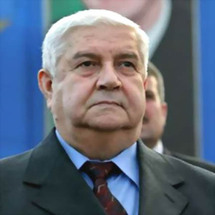 وزير الخارجية السوري وليد المعلم وزير الخارجية السوري وليد المعلم