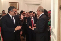 وزير الاثار والسفير الايطالي
