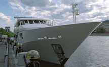 التصميم المعروض لليخت الفاخر