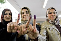 عراقيات مارسن حقهن الانتخابي خلال الانتخابات التشريعية السابقة