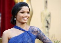 الممثلة الهندية فريدا بينتو