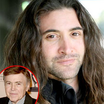 الممثل المنتحر اندرو كونيج (الابن) و الممثل والتر كونيج (الاب) في الاطار