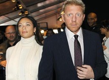 الصورة من حفل زفاف بوريس بيكر