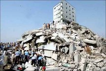 بلغت قوة الزلزال 8,8 درجات