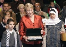 رئيسة شيلى ميشيل باشيليه