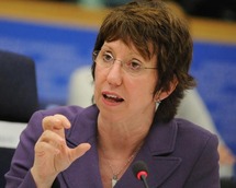 كاثرين اشتون مسؤولة السياسة الخارجية في الاتحاد الاوروبي