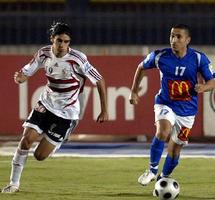 من مباراة الزمالك وبتروجيت
