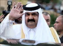 أمير قطر الشيخ حمد بن خليفة آل ثاني
