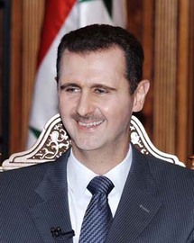 الرئيس السوري بشار الأسد الرئيس السوري بشار الأسد