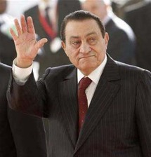 الرئيس المصري حسني مبارك الرئيس المصري حسني مبارك