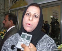 عالية نصيف جاسم القيادية في القائمة العراقية عالية نصيف جاسم القيادية في القائمة العراقية