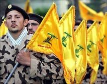 عناصر من حزب الله الشيعي اللبناني