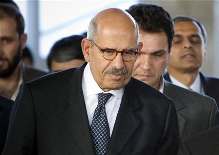 المدير السابق للوكالة الدولية للطاقة الذرية الدكتور محمد البرادعي .. المرشح لخلافة مبارك في الرئاسة المصرية