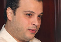 الممثل تامر عبد المنعم مدير قصر السينما المصري