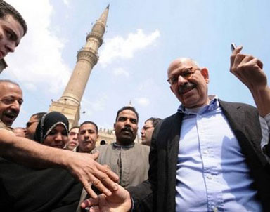 البرادعي يتمتع بشعبية في مصر كمرشح الرئاسة الجمهورية القادمة