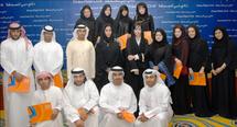 صورة جماعية لمتطوعي الدورة الثامنة