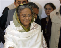 رئيسة وزراء بنجلاديش شيخة حسينة