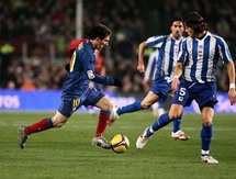 حقق برشلونة فوزه السابع على التوالي ليتصدر جدول ترتيب الدوري الأسباني