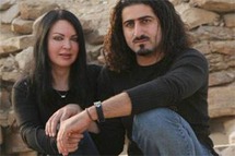 عمر بن لادن وزوجته زينة عمر بن لادن وزوجته زينة
