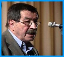 الأديب الألماني الكبير جونتر جراس الحاصل على جائزة نوبل في الآداب