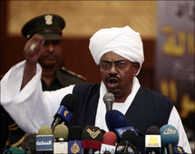 الرئيس  السوداني عمر البشير