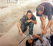 تعذيب معتقل عراقي