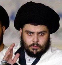 الزعيم الشيعي العراقي مقتدى الصدر