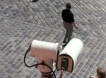كاميرا مراقبة في أحد شوارع لندن