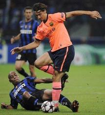 مباراة برشلونة الاسباني وانتر ميلان الايطالي